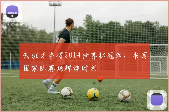 西班牙夺得2014世界杯冠军,书写国家队赛场辉煌时刻