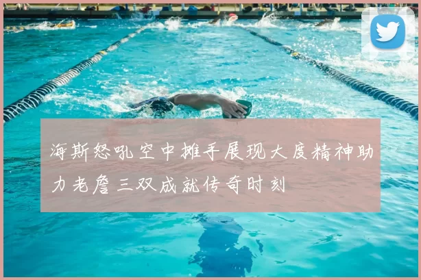 海斯怒吼空中摊手展现大度精神助力老詹三双成就传奇时刻