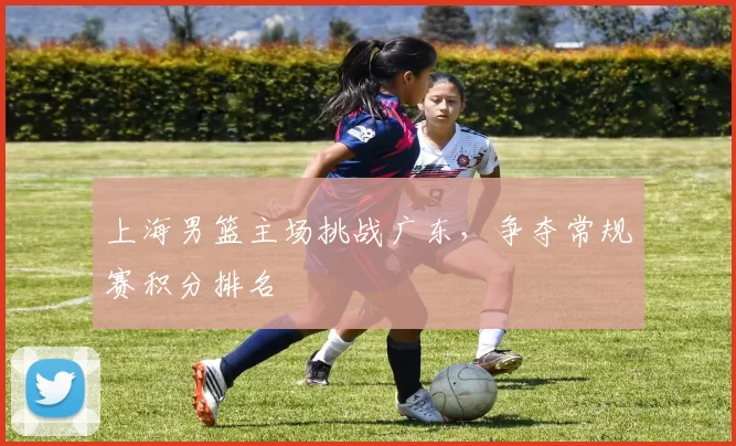 上海男篮主场挑战广东,争夺常规赛积分排名