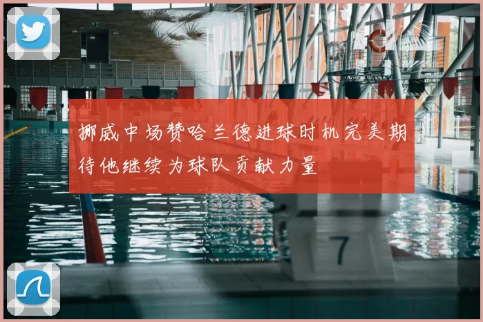 挪威中场赞哈兰德进球时机完美期待他继续为球队贡献力量