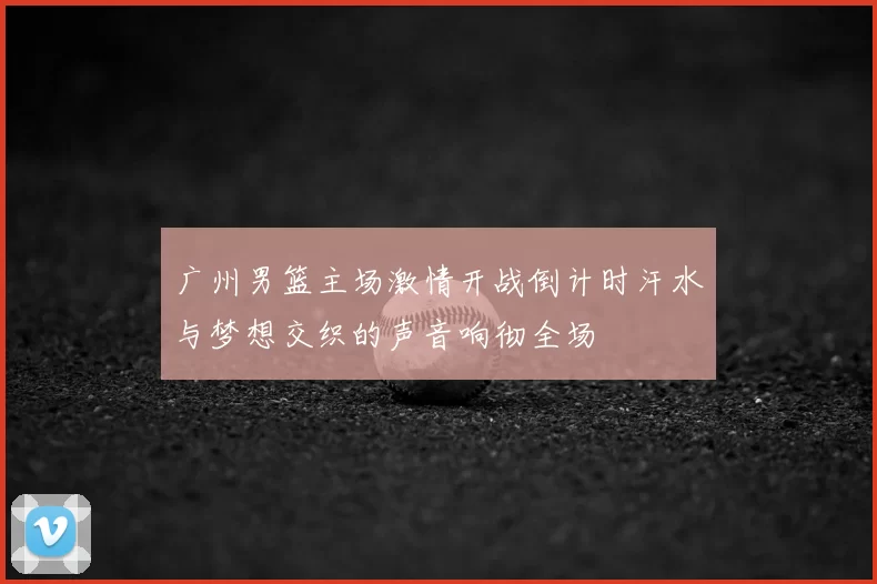 广州男篮主场激情开战倒计时汗水与梦想交织的声音响彻全场