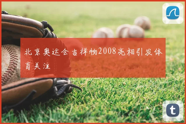 北京奥运会吉祥物2008亮相引发体育关注