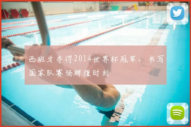 西班牙夺得2014世界杯冠军,书写国家队赛场辉煌时刻