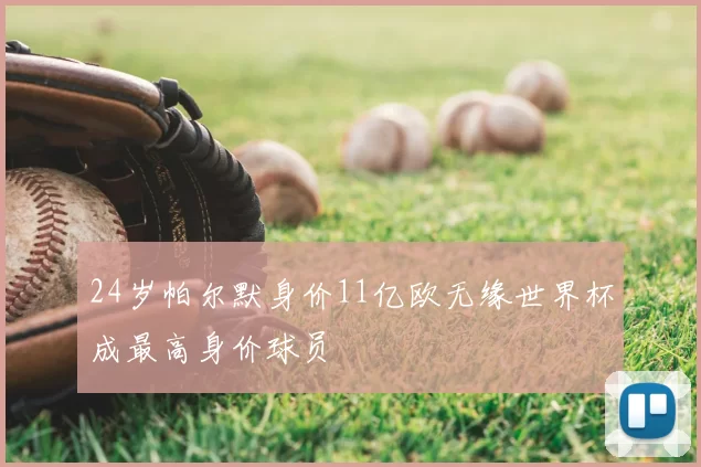 24岁帕尔默身价11亿欧无缘世界杯成最高身价球员