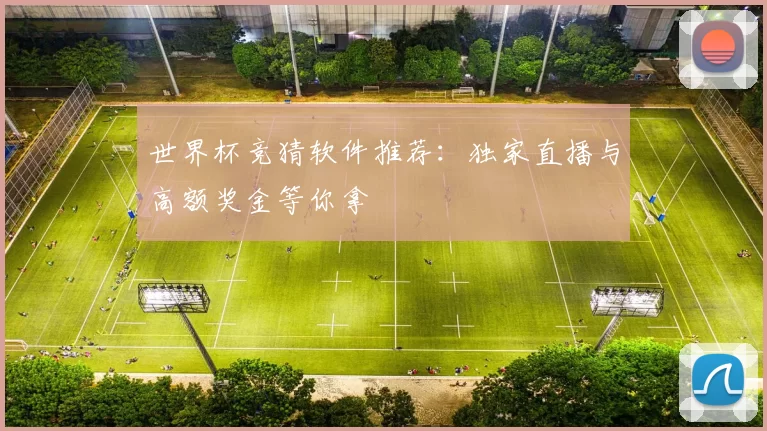世界杯竞猜软件推荐：独家直播与高额奖金等你拿